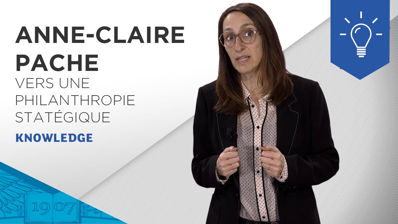 Philanthropie strat&eacute;gique, comment passer de 