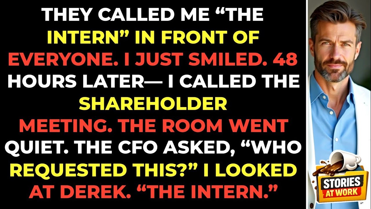 They Called Me “Intern” in Public — I Called the Shareholder Meeting in 48 Hours | Corporate Revenge