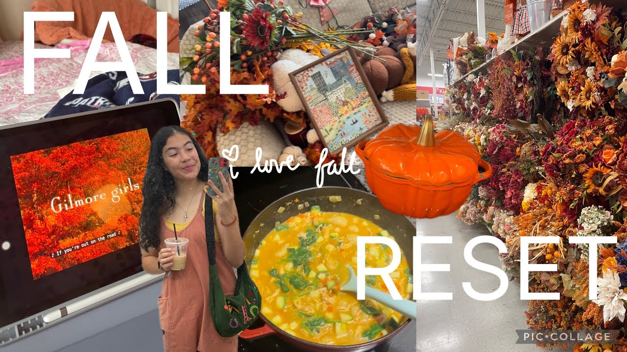 Cozy Fall Reset VLOG🍁 getting into the fall spirit & day in my life!