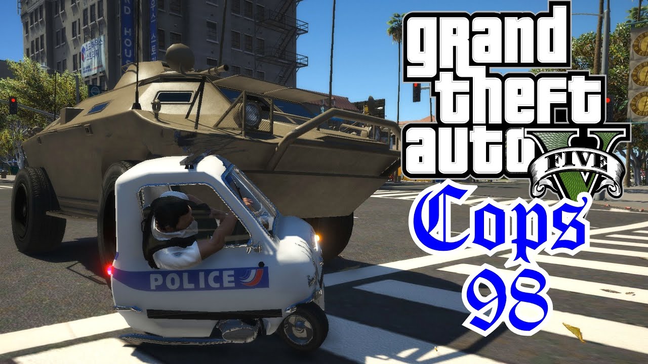 Tuk-Tuk Police Nationale - COPS 98 - LSPDFR GTA 5 MODS