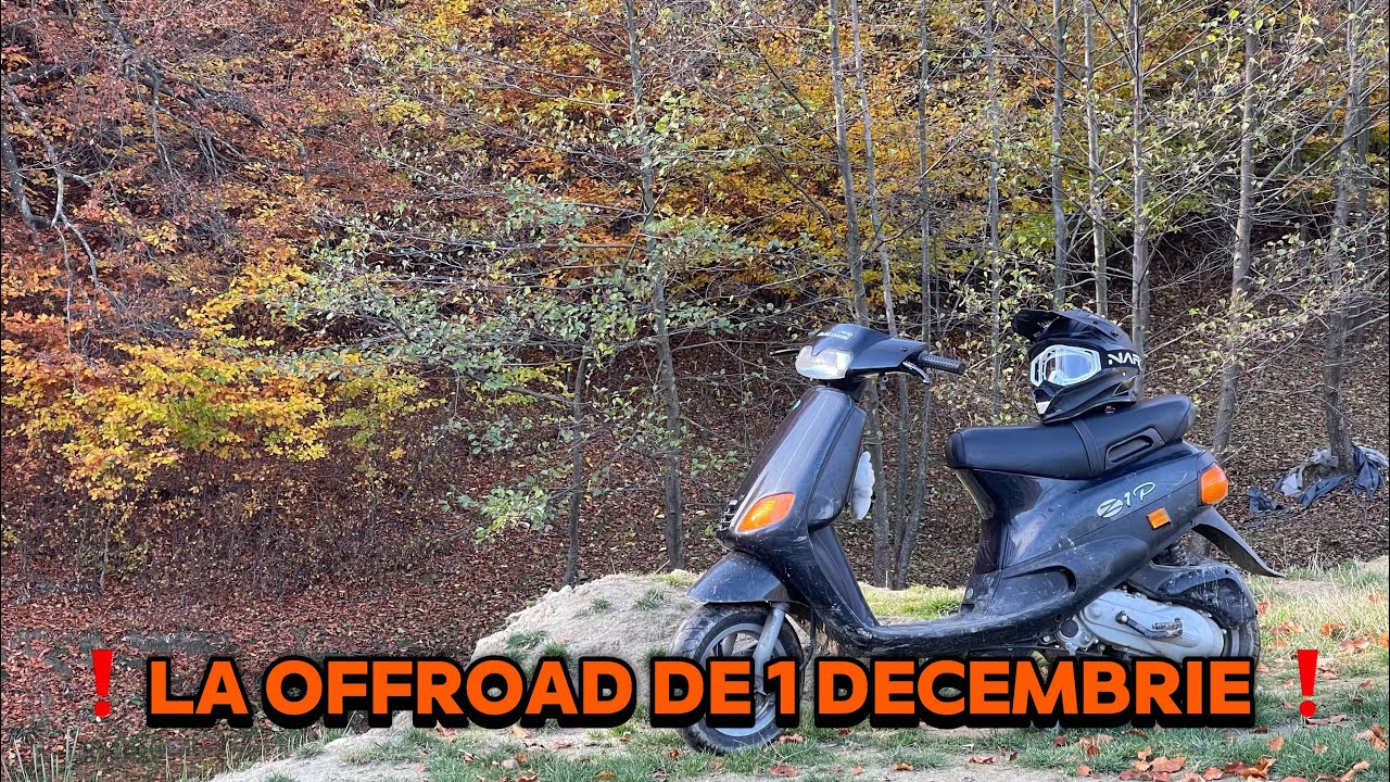 ❗️DE 1 DECEMBRIE CU SCUTERUL PE OFFROAD❗️(CE S-A ÎNTÂMPLAT❓)
