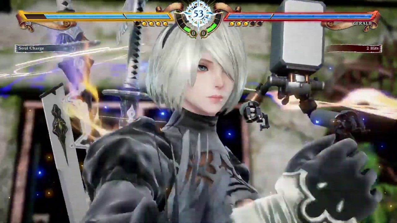 SOULCALIBUR VI: 2B (NieR Automata) vs. Geralt of Rivia (The Witcher 3 Wild Hunt)