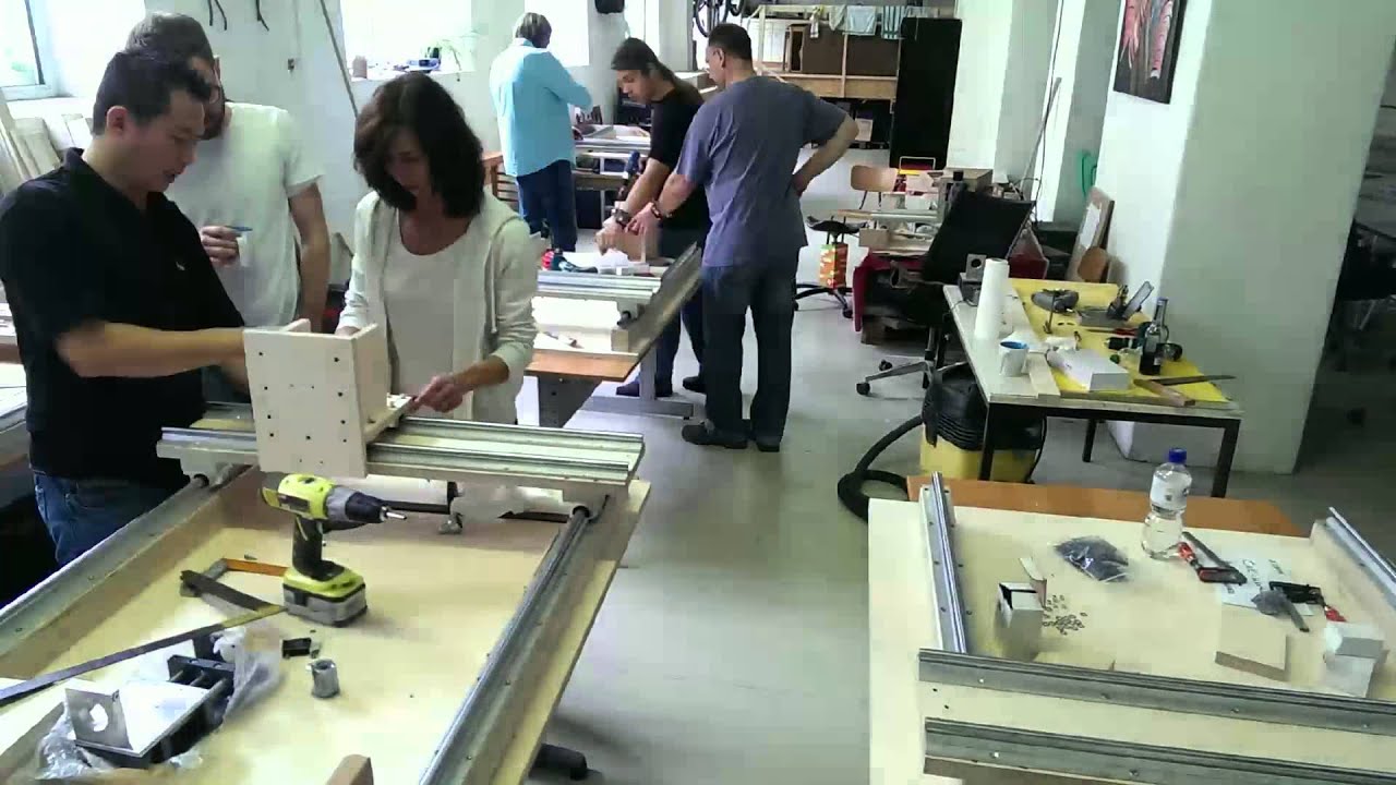 CNC14 / CNC Workshop in der Dingfabrik Köln Tag 1 und 2 im Zeitraffer (19.09.2015 und 20.09.2015)