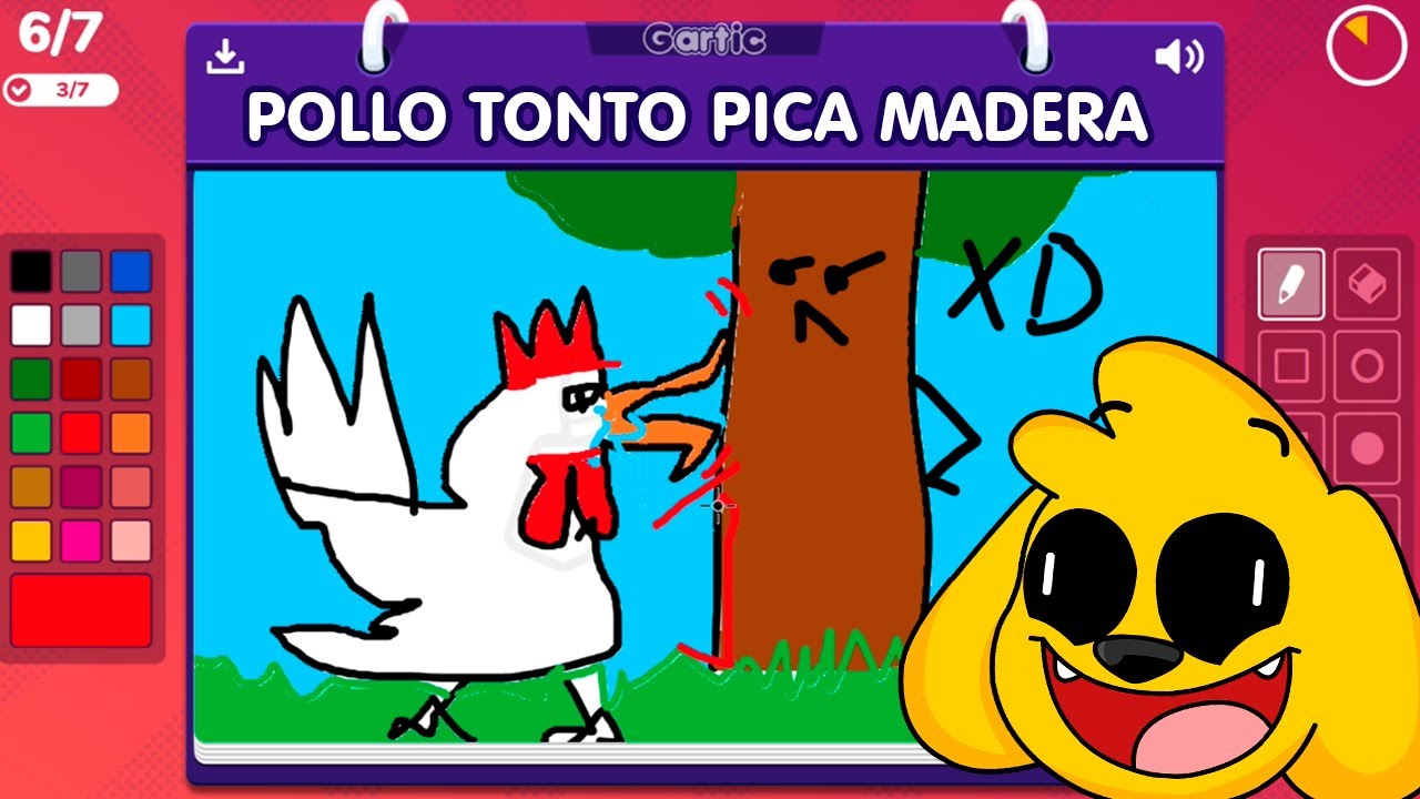 ¡EL DIBUJO MÁS TONTO de los COMPAS! 😂🎨 QUÉ ES ESTO??? 🤣 MIKECRACK en GARTIC PHONE #5
