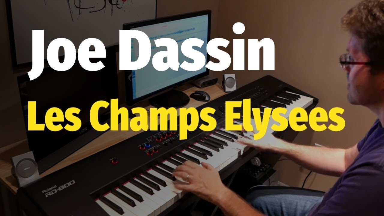 Joe Dassin - Les Champs-Elysees - Piano Cover & Sheet