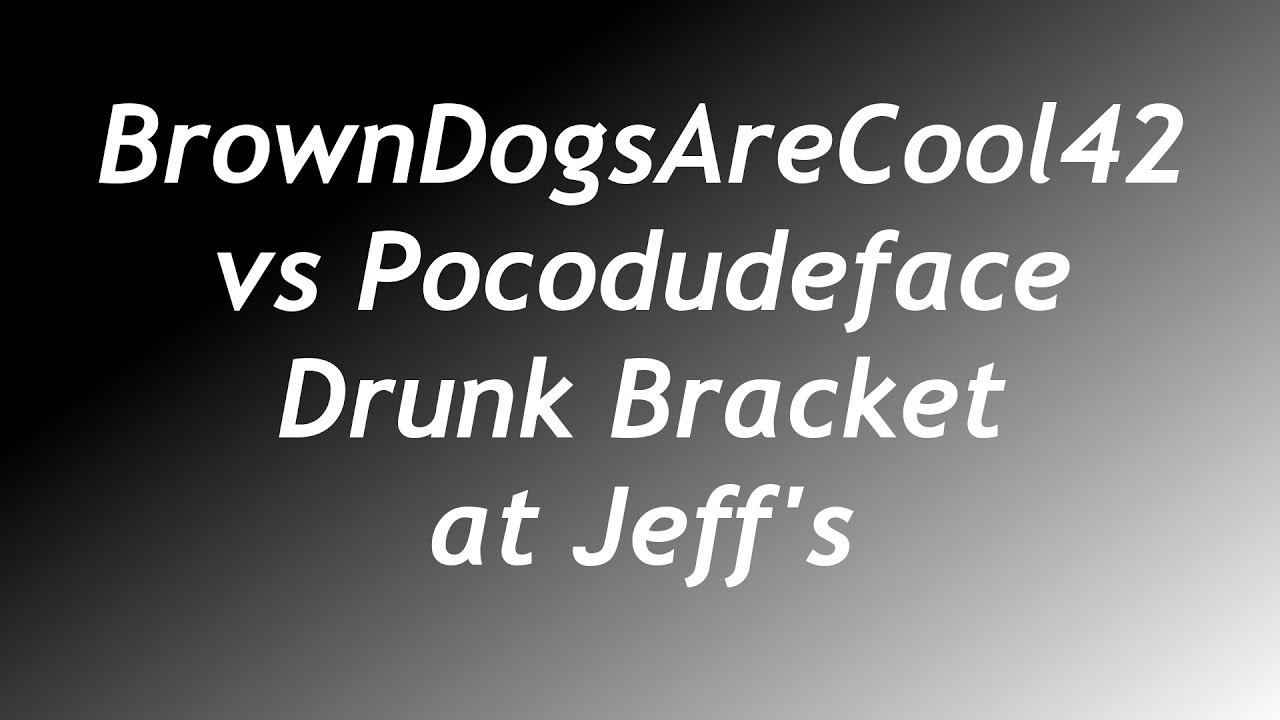 Browndogsarecool42 (Marth) vs Pocodudeface (Dr. Mario) - SSBM - Drunk Bracket at Jeff's WR2