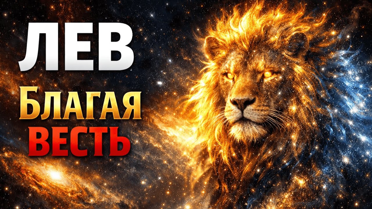 ЛЕВ: СЧАСТЬЕ ПОСТУЧИТСЯ В ДВЕРЬ УТРОМ! ☀️ Гость или звонок принесет радость всей семье.