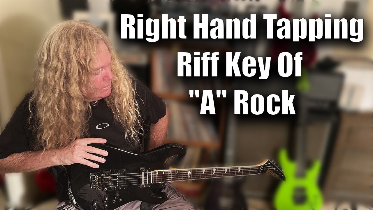 Right Hand Tapping Riff Key Of 