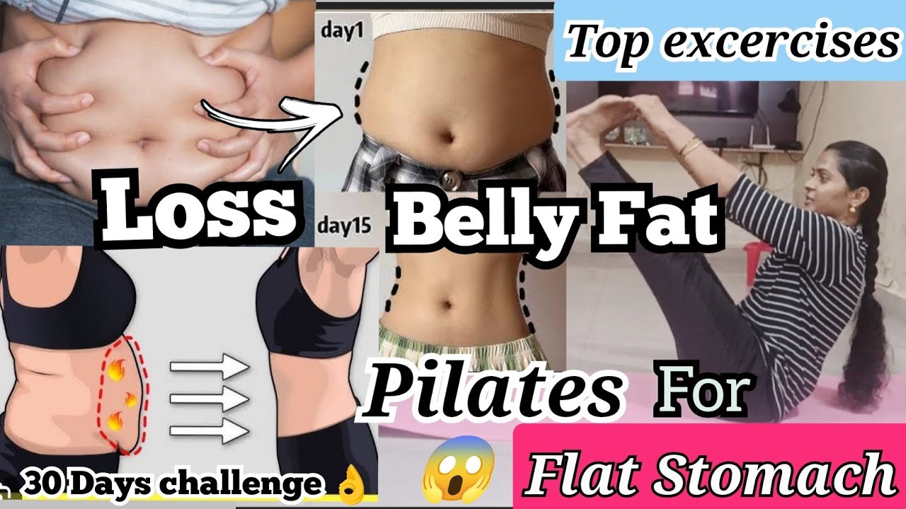 |Belly Fat Burning Pilate Excercises for women in Telugu|Belly&Hip Total Fat loss Excercises at Home