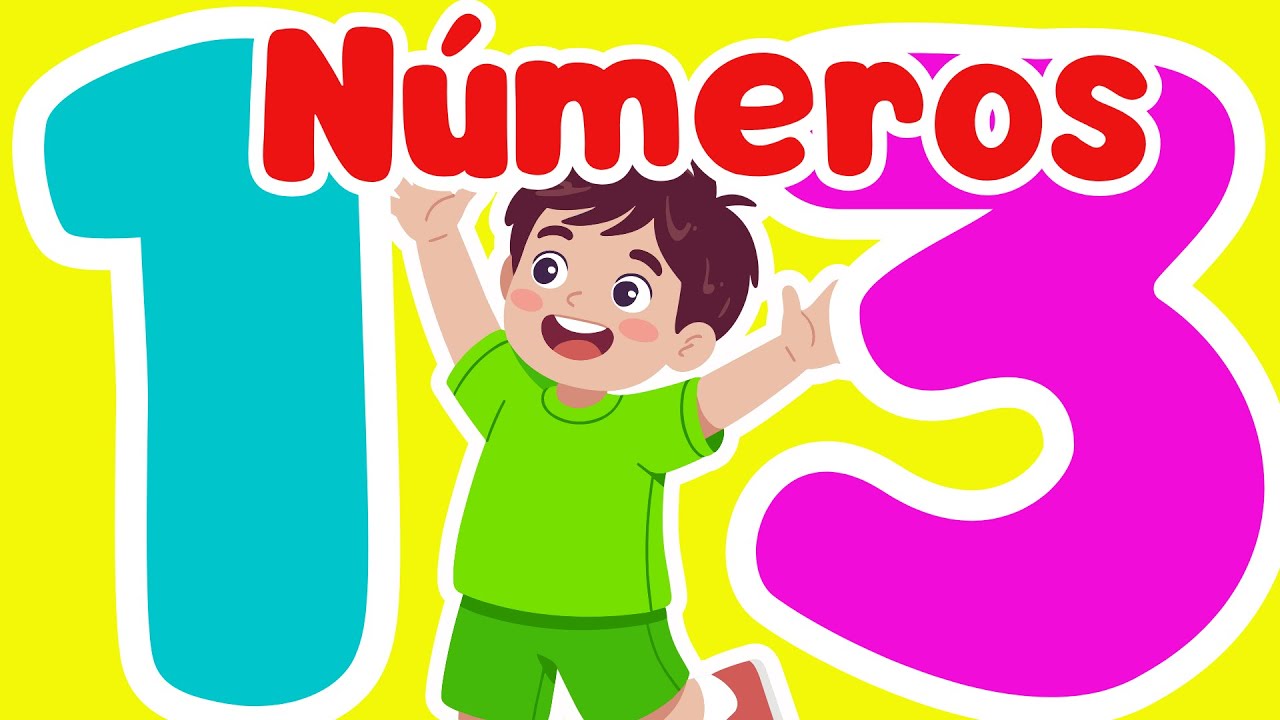 APRENDE LOS NÚMEROS DEL 1 AL 10 EN INGLÉS Y ESPAÑOL 🔢 | NÚMEROS PARA NIÑOS PEQUEÑOS