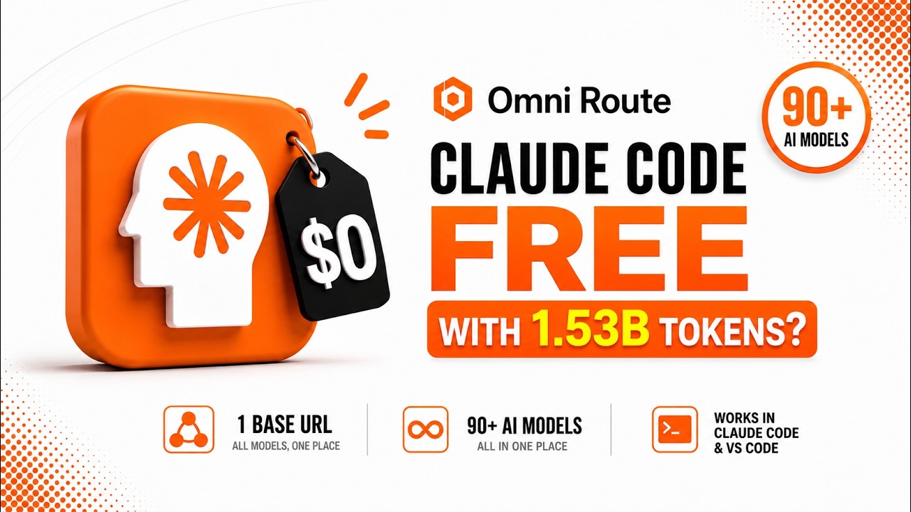 Бесплатный Claude Code с 1,5 млрд токенов | Настройка Omni Route