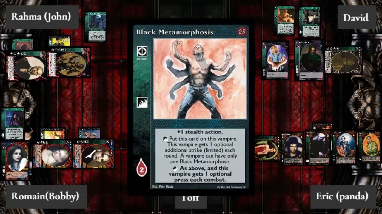 Review d'une partie de VTES (partie 2 et fin)