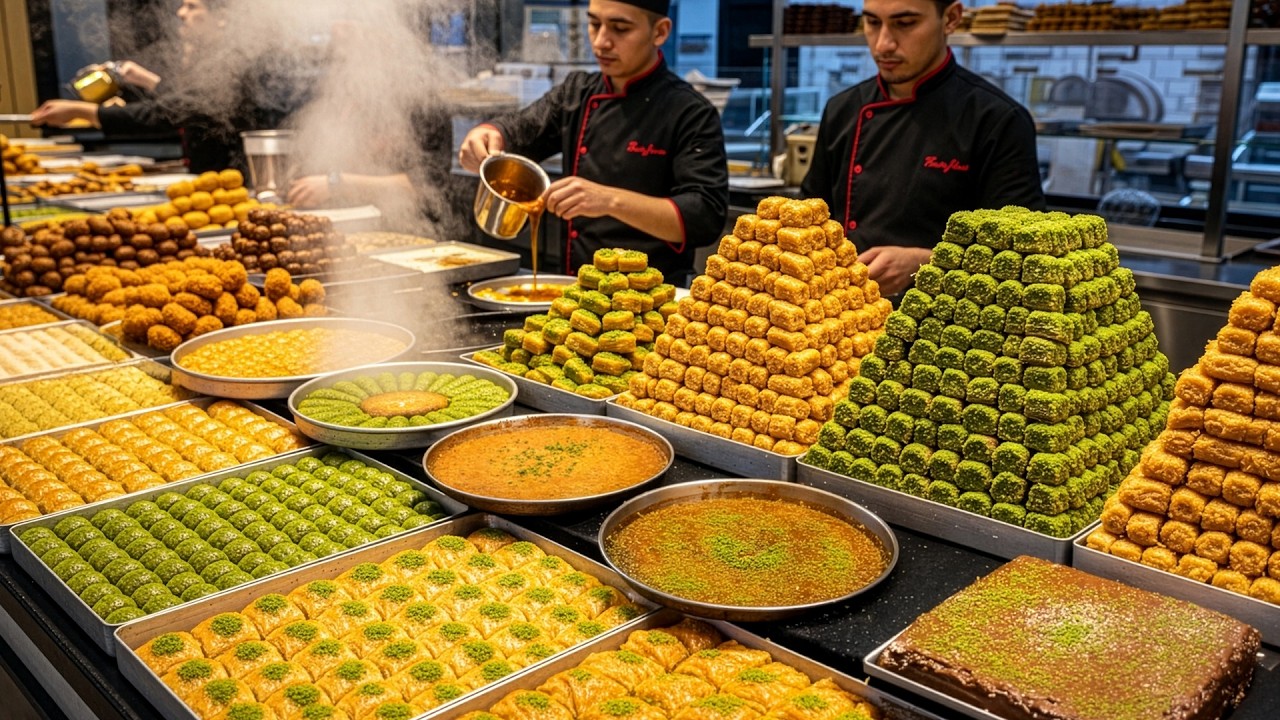 The Sweetest Journey! Artisan Baklava & Traditional Turkish Desserts
