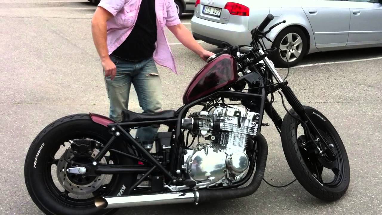 Suzuki 750 bobber