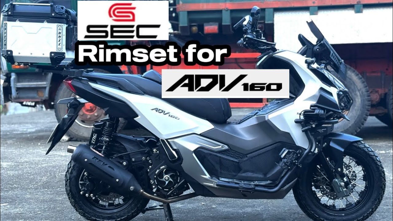 Pang malakasang RIMSET para sa ADV160!!!