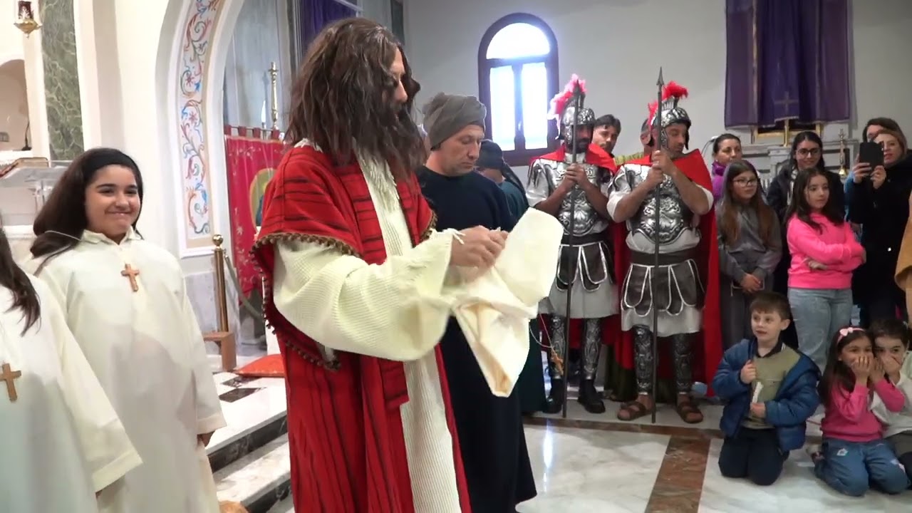 Giovedì Santo - Celebrazioni Pasquali 2025 - Via Crucis Vivente - Campoli del Monte Taburno (BN)
