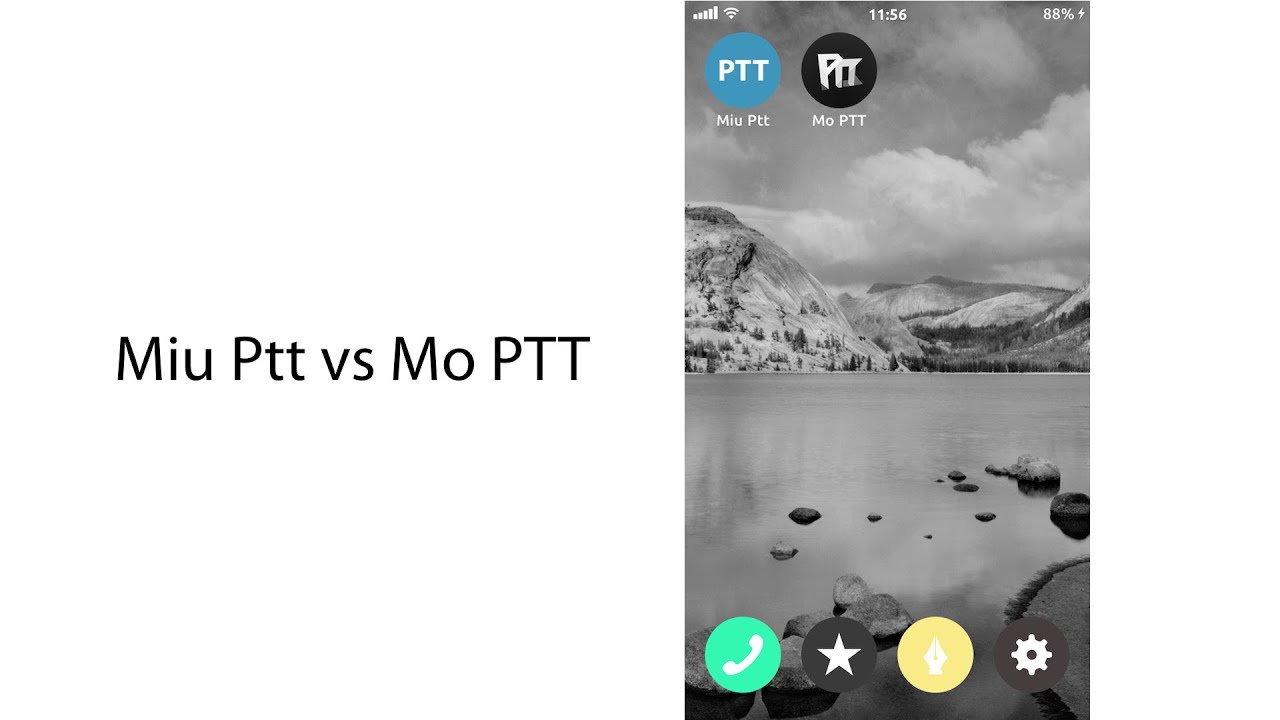 Miu Ptt vs Mo PTT