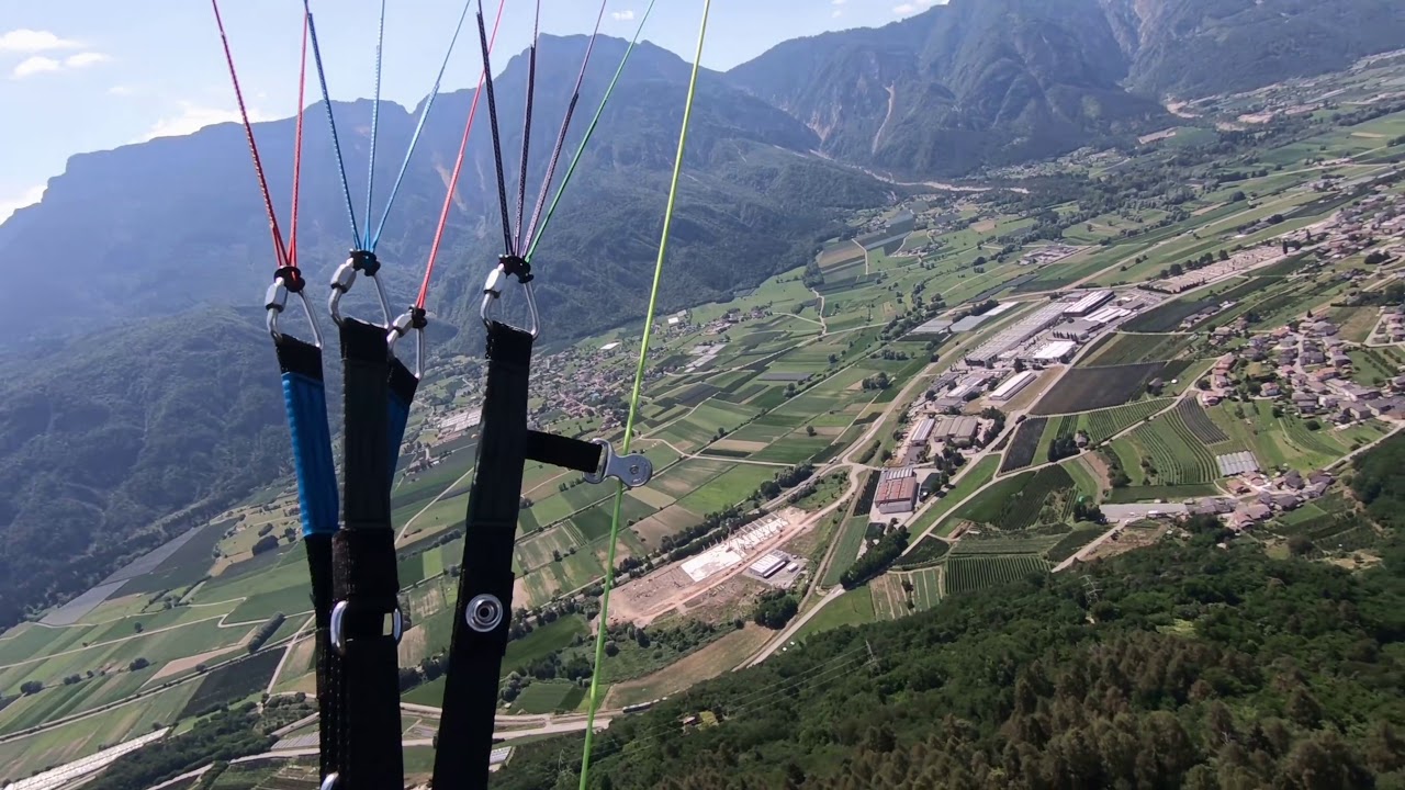 Gleitschirm - Flug Levico Terme (Italien) 2018