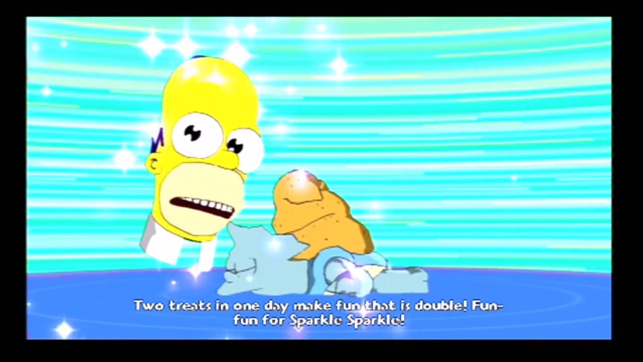 PS2 The Simpsons Game Big Super Happy Fun Fun Game