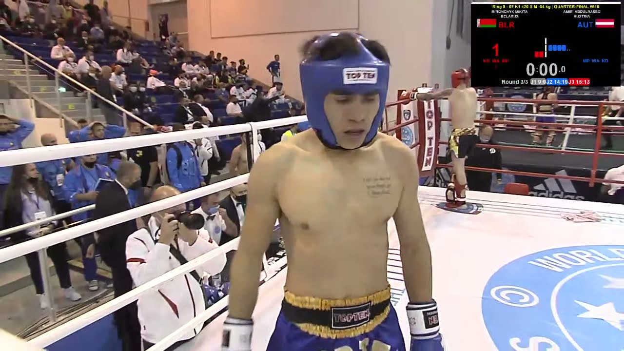 Ring 3 WAKO World Championships 20/10/21