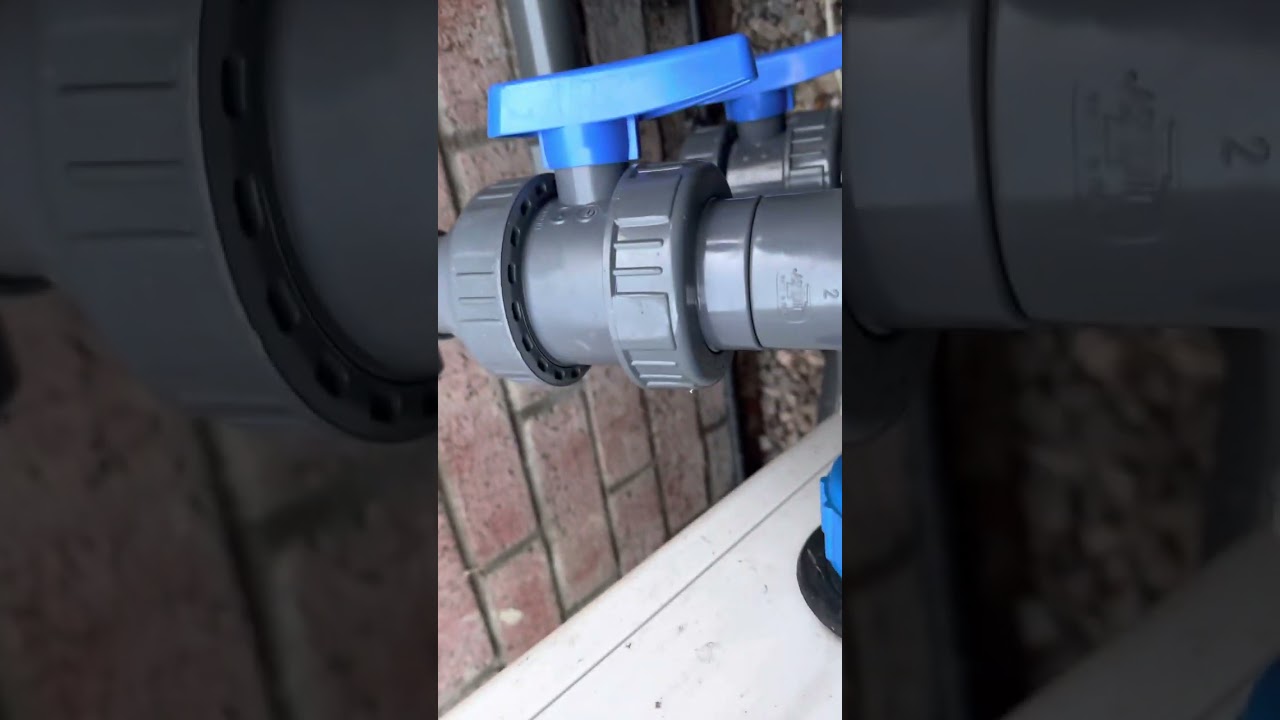 Added retro bottom drain & solvent weld pipework