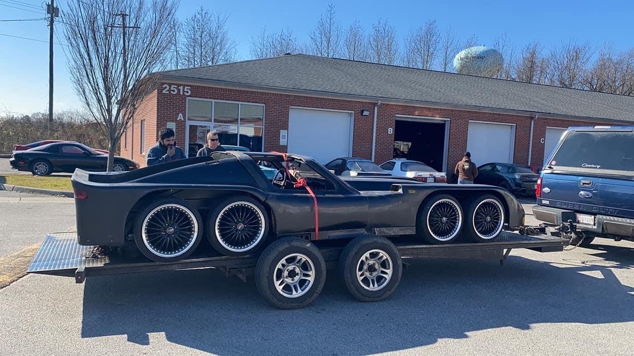One Of The Craziest 4 Rotor Engines & Chassis Ever Built.. From The 80s