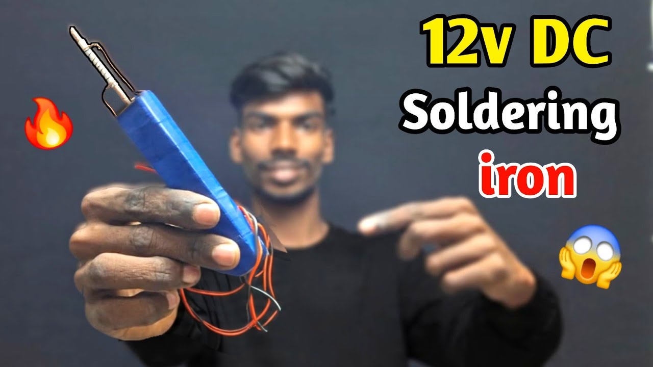 How To Make 12V DC Soldering Iron At Home || घर पर 12V DC सोल्डरिंग आयरन कैसे बनाये || Mr. Shubh 