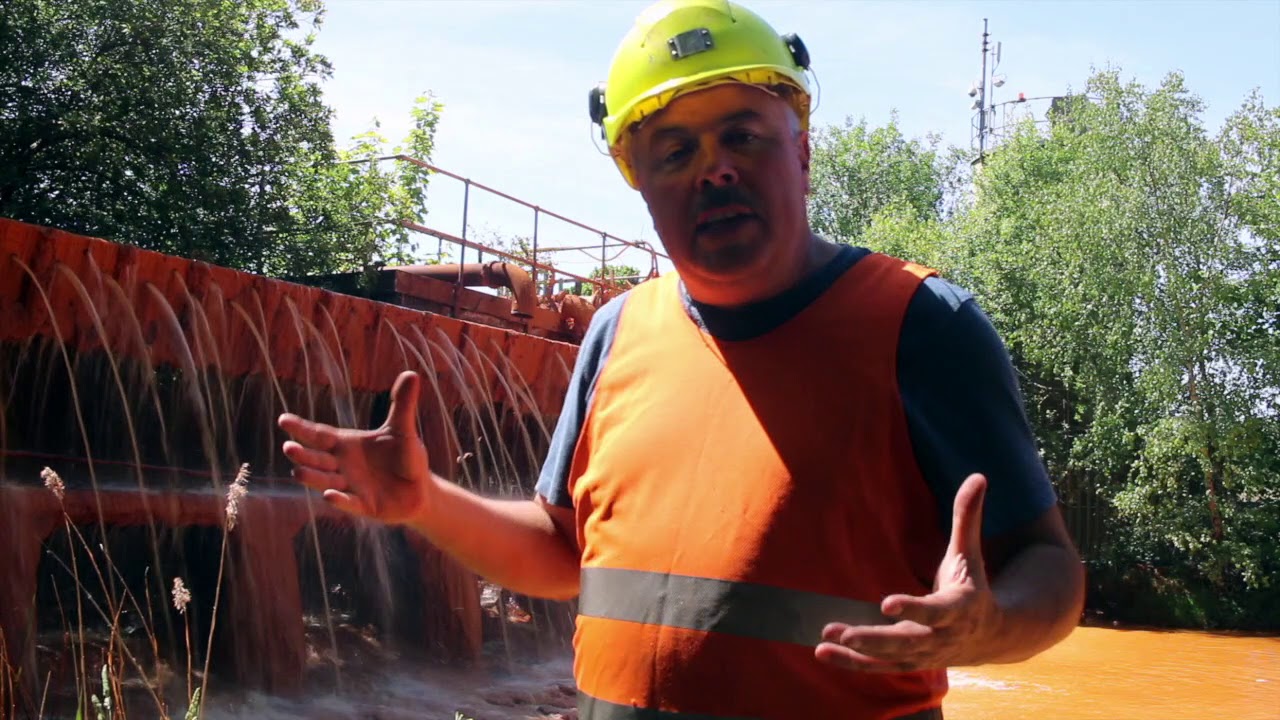 How do we clean our mine water?