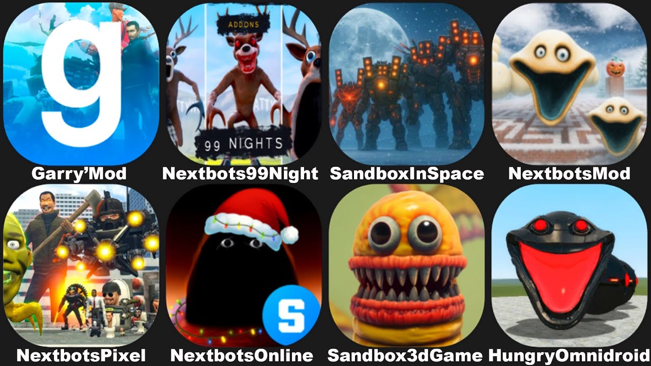 Hungry Worm in NextBots in Playground Mod,Sandbox in Space,Nextbots Online,Hungry Omnidroid in Gmod