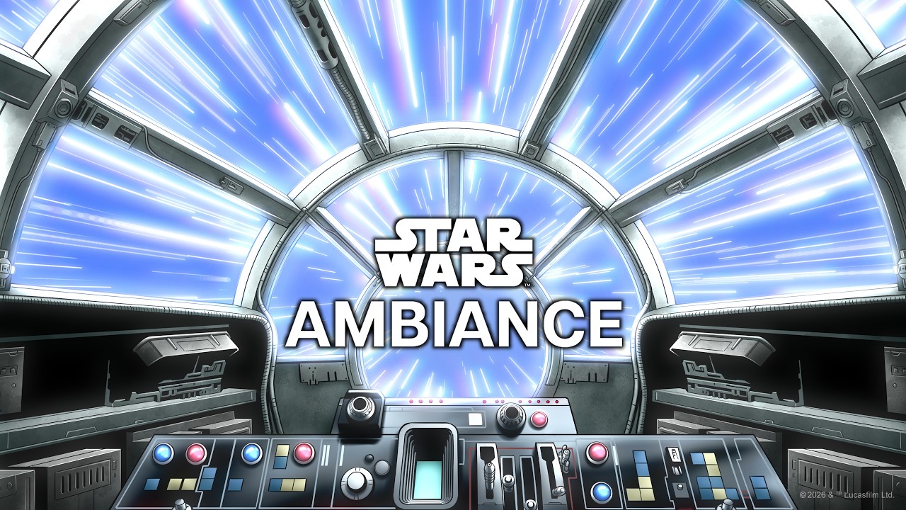 Millennium Falcon Deepspace Pilot Experience | 10 Hour Relaxing Ambiance | Star Wars