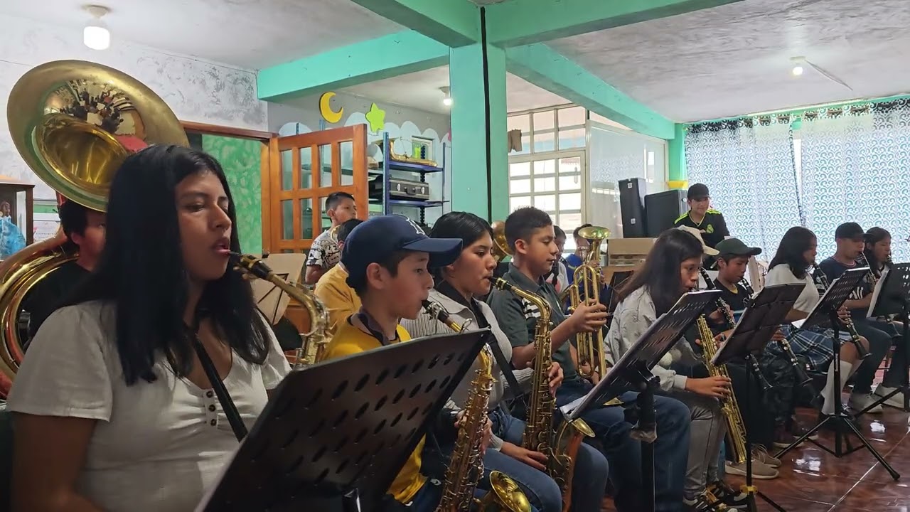 Ensayo Cumbia del Mole - Banda Filarmonica 
