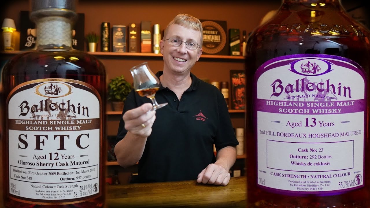 Ballechin SFTC 12 Jahre Sherry vs. 13 Jahre Bordeaux Hogshead