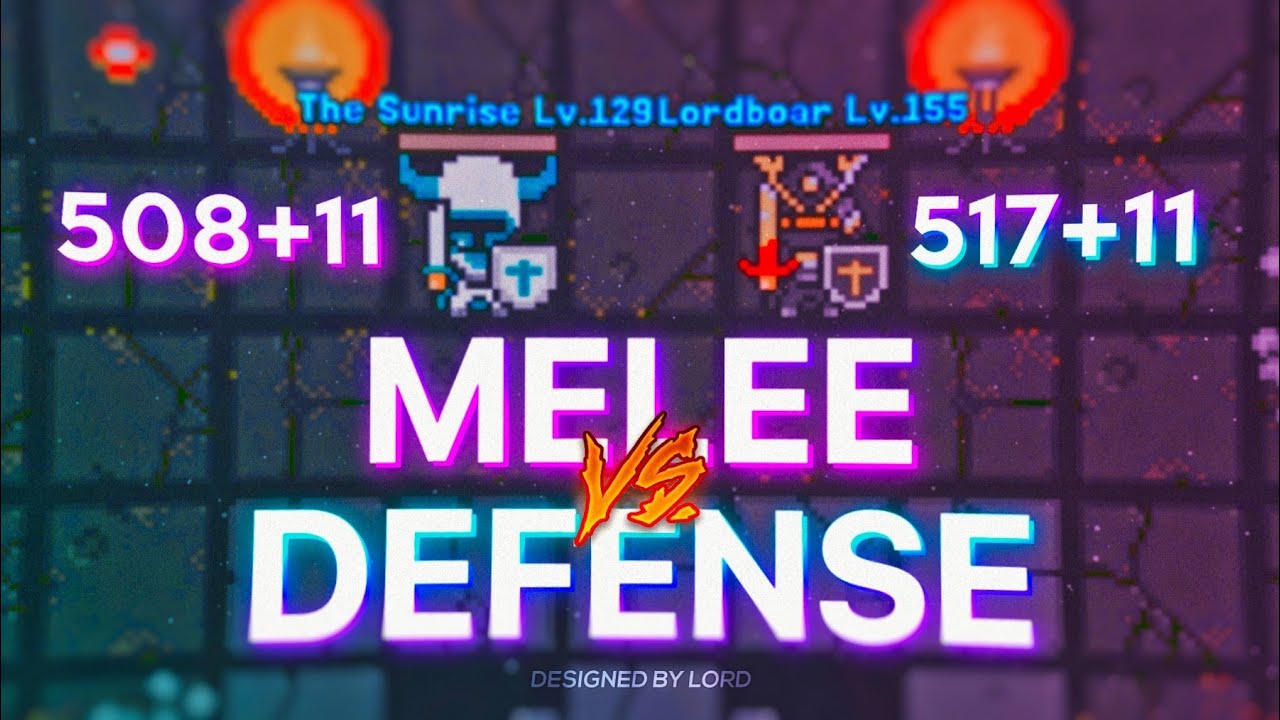 Rucoy Online: The Sunrise Vs Lordboar (MELEE 500+ Vs DEFENSE 500+)