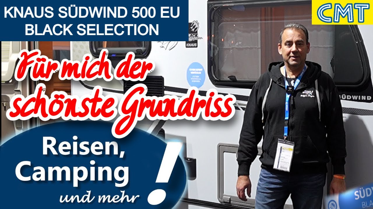 F&uuml;r mich der sch&ouml;nste Wohnwagen-Grundriss | KNAUS S&Uuml;DWIND 500 EU BLACK SELECTION | CMT 2026