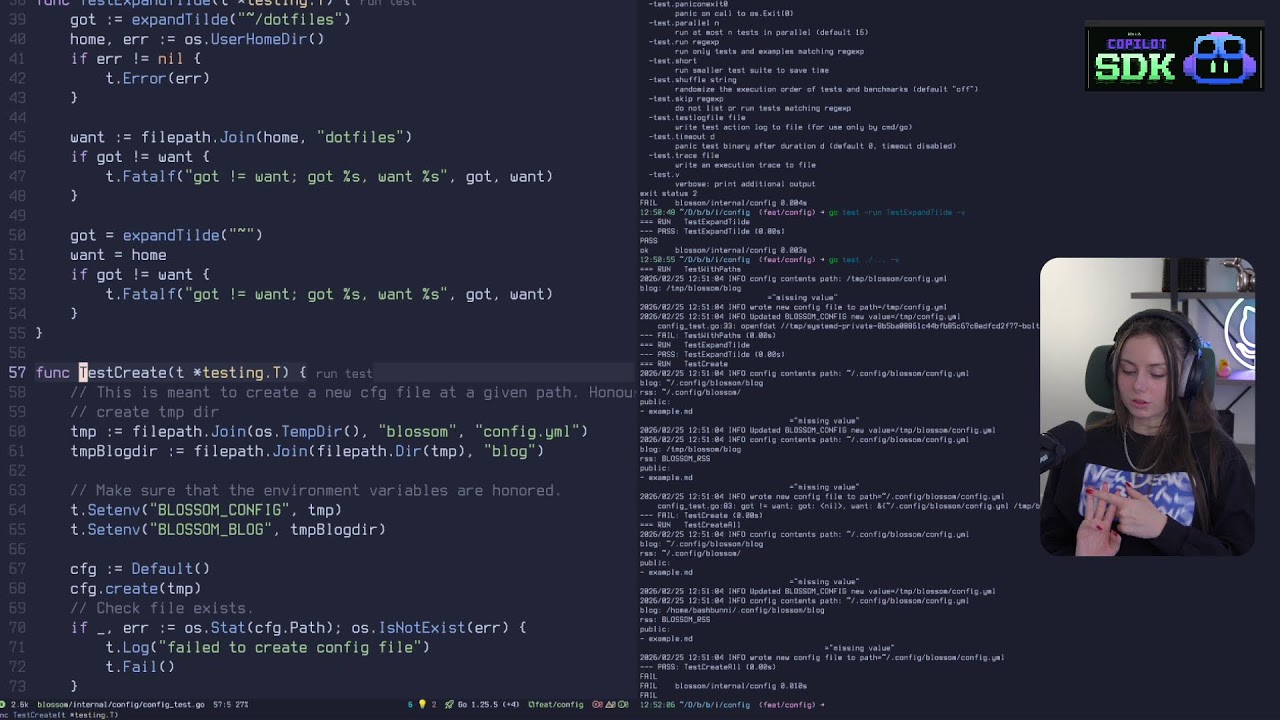 LIVE: cozy coding session [ !copilot ] #sponsored