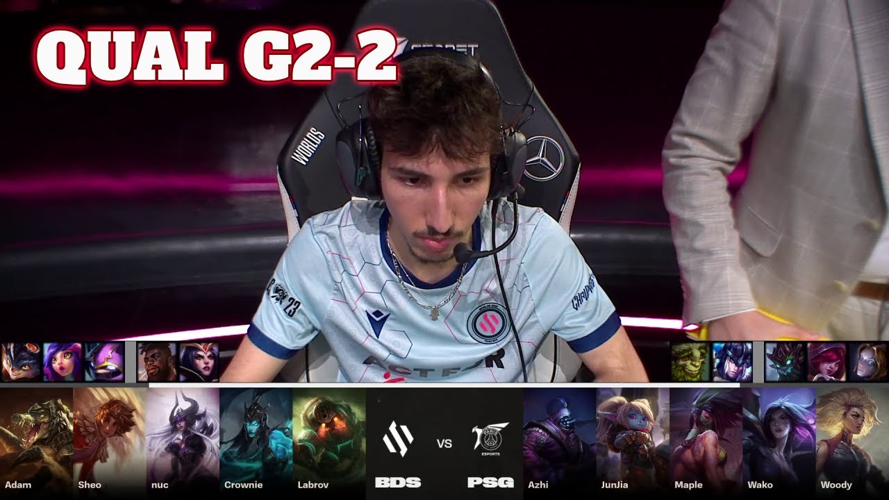 PSG vs BDS - Game 2 | Day 6 LoL Worlds 2023 Play-Ins | PSG Talon vs Team BDS G2 Full