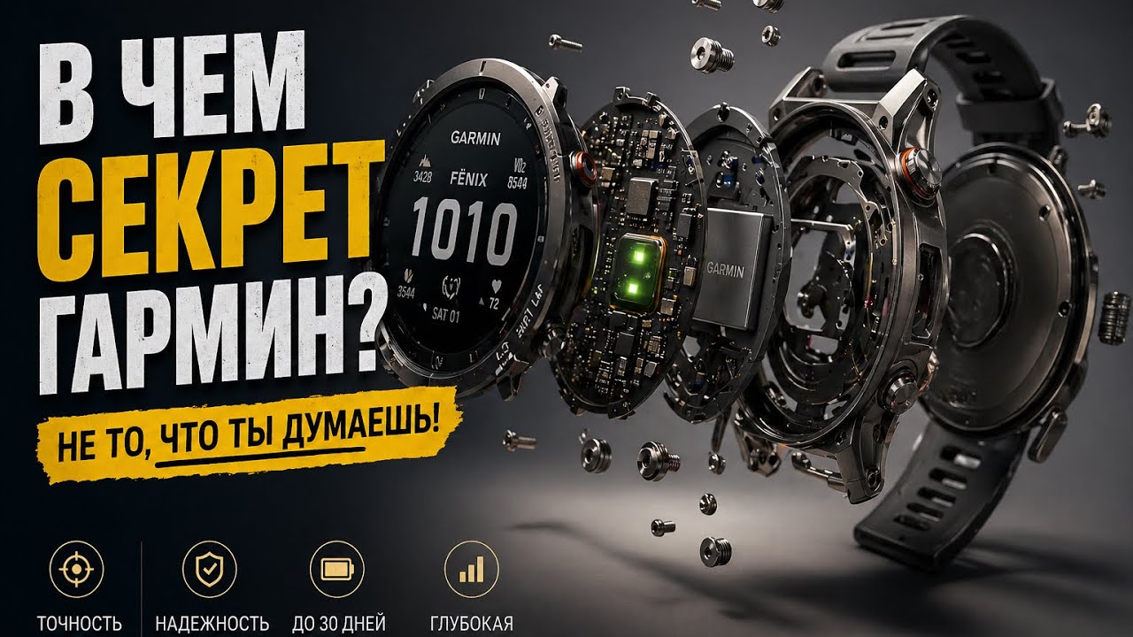 Почему часы Garmin такие дорогие. Секрет популярности