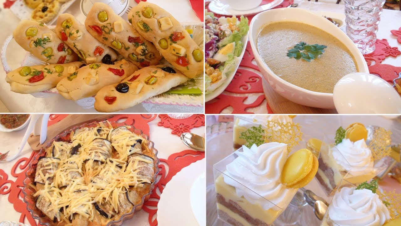 Menu Week-end 02: طاولة طعام متكاملة بوصفات لذيذة جدا وأفكار يجب ان تجربيها