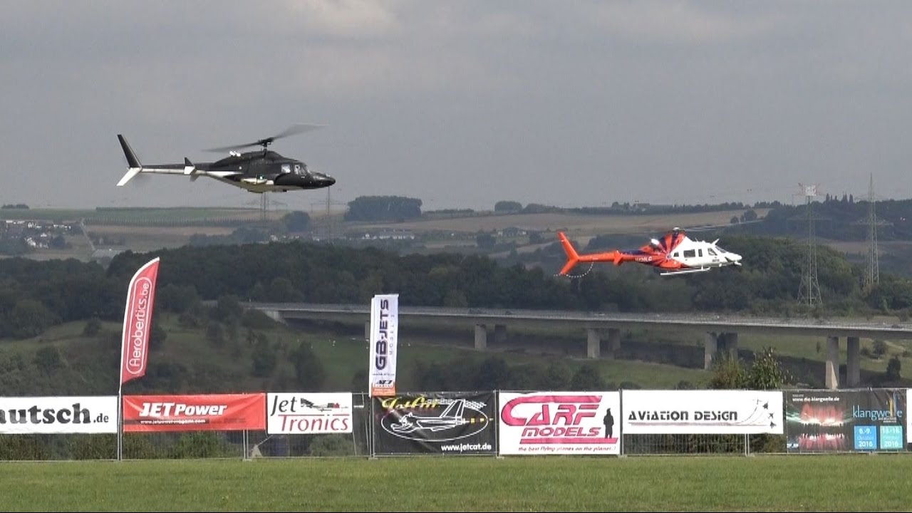 Heli - Action Flight Demo JetPower Messe 2016 [PL]