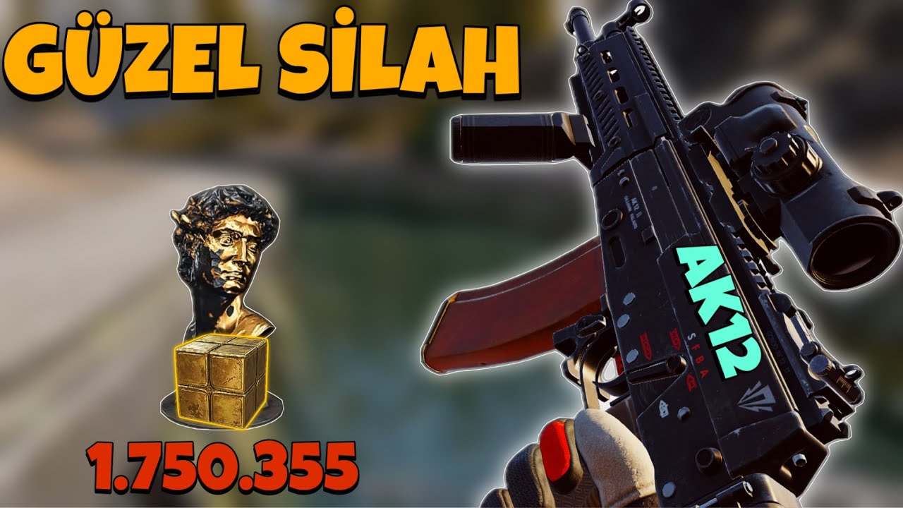 AK12 ile Cephanelik Haritasında Taktiksel Oynadım🔥Yasak Bölge Arena Breakout Türkçe