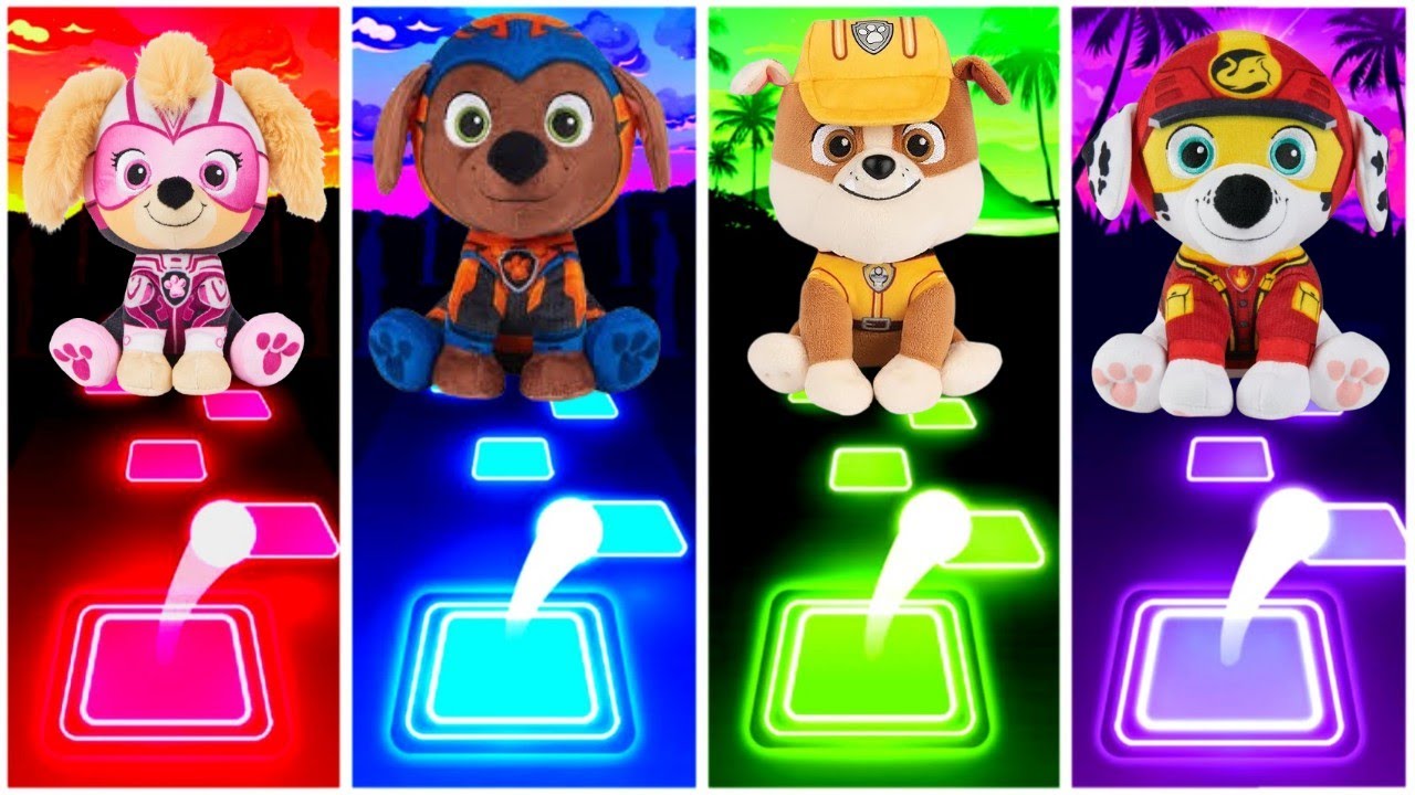 Paw patrol - Paw patrol - Paw patrol - Paw patrol - Tiles Hop Edm Rush Game. 