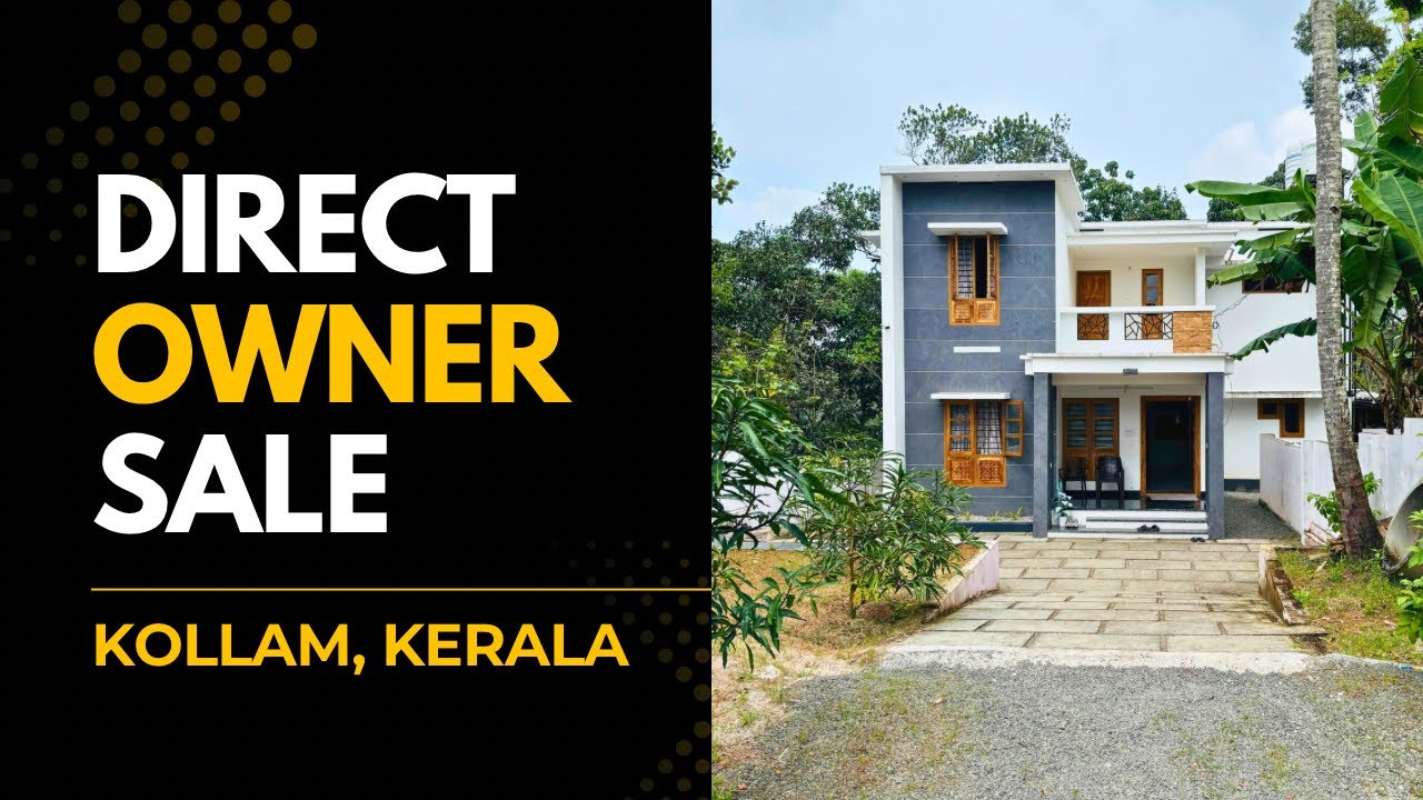 Zero Brokerage-ൽ നിങ്ങൾക്ക് ഈ വീട് സ്വന്തമാക്കാം | House for sale in kollam #kerala #kollam #3bhk 