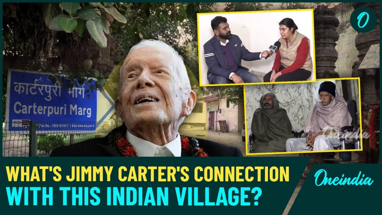 Carterpuri, place where Rosalynn Carter, wife of Jimmy Carter, once cooked chapatis. India connect