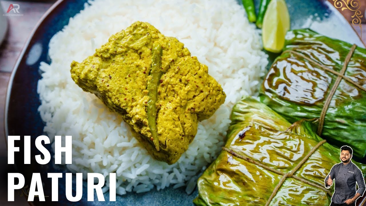 मछली पातुरी | Healthy Fish Recipe | Bhetki Fish paturi | Atanur rannaghar Hindi|Bengali Fish Paturi