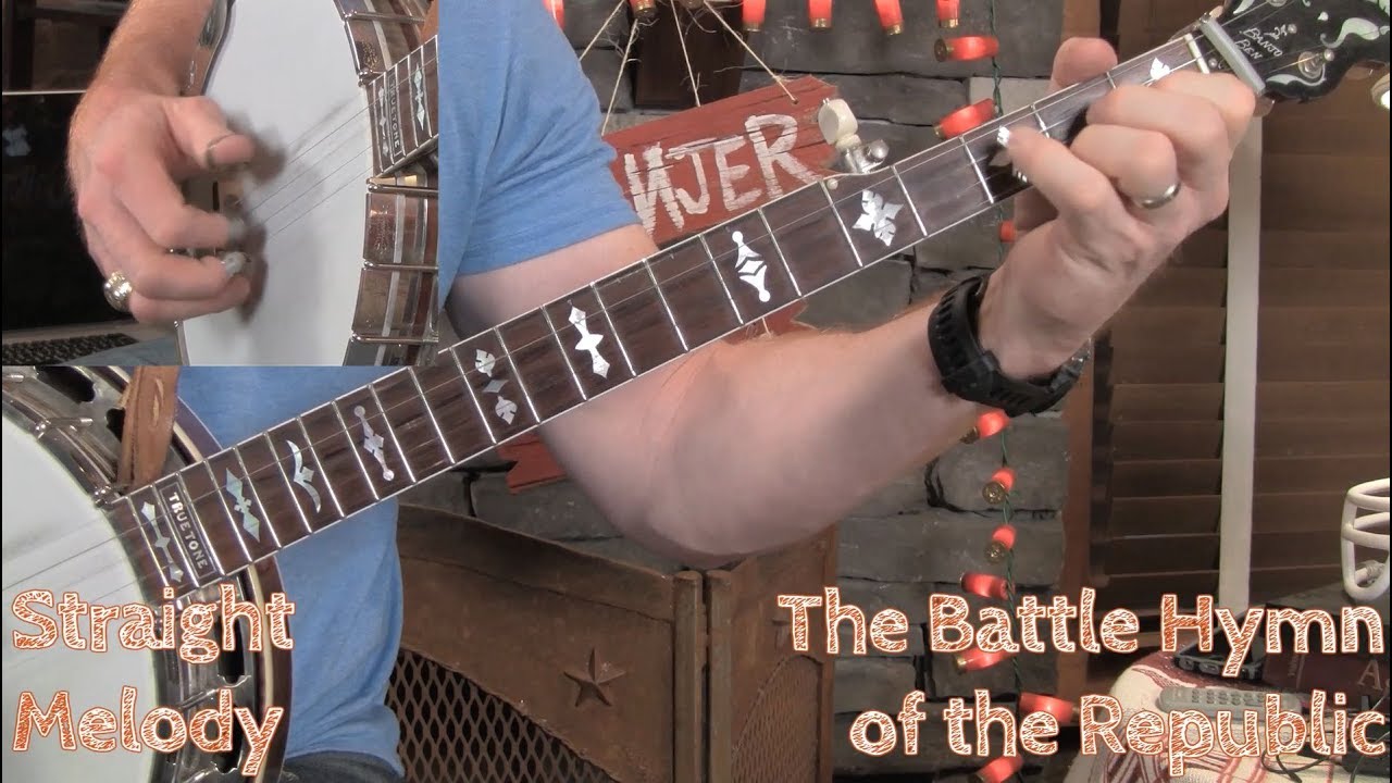 The Battle Hymn of the Republic Banjo Lesson!