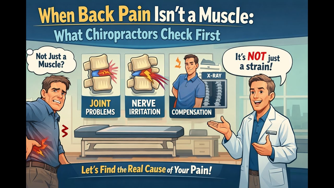 When Back Pain Isn’t a Muscle   Rockford Chiropractor Explains