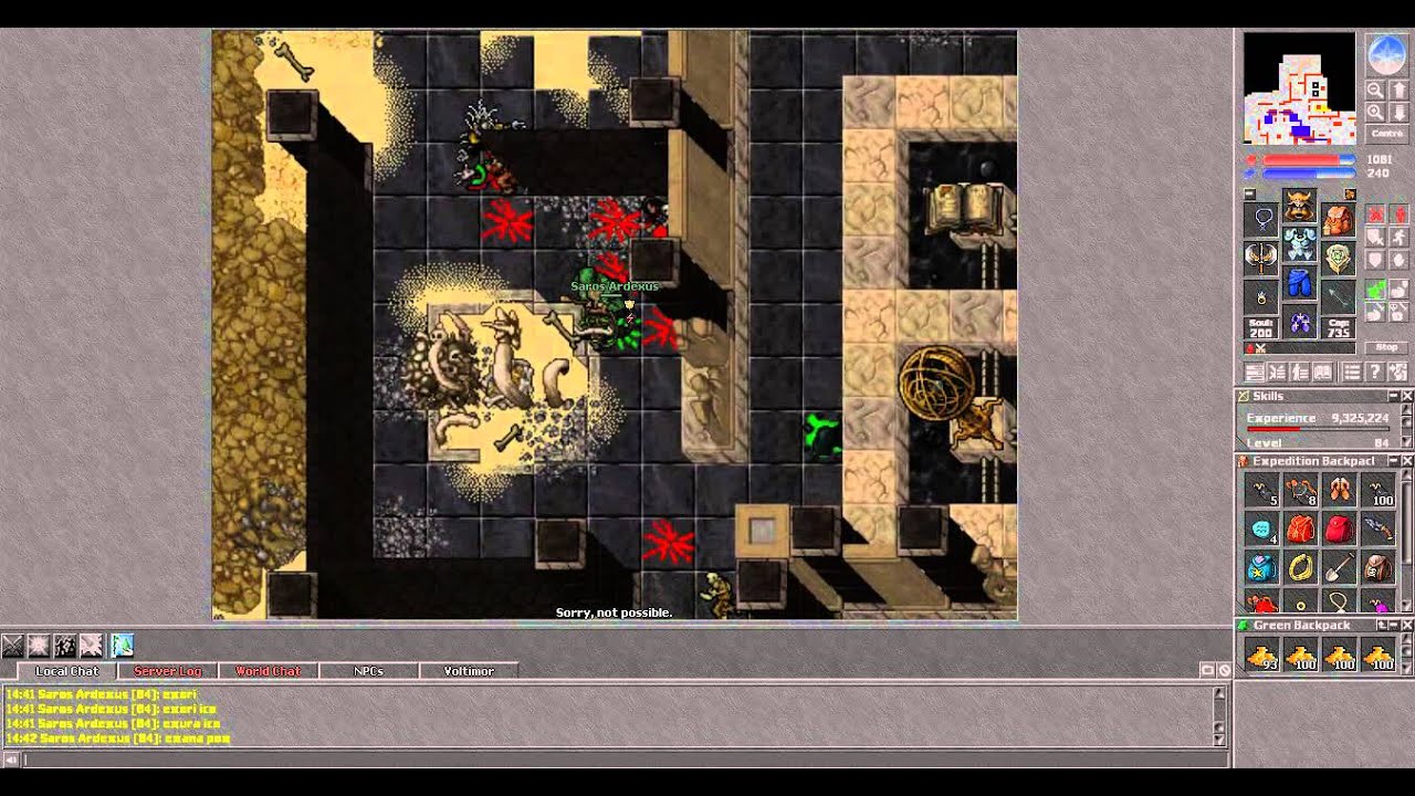 Tibia drefia nercomancer hunt PL by BoleqX