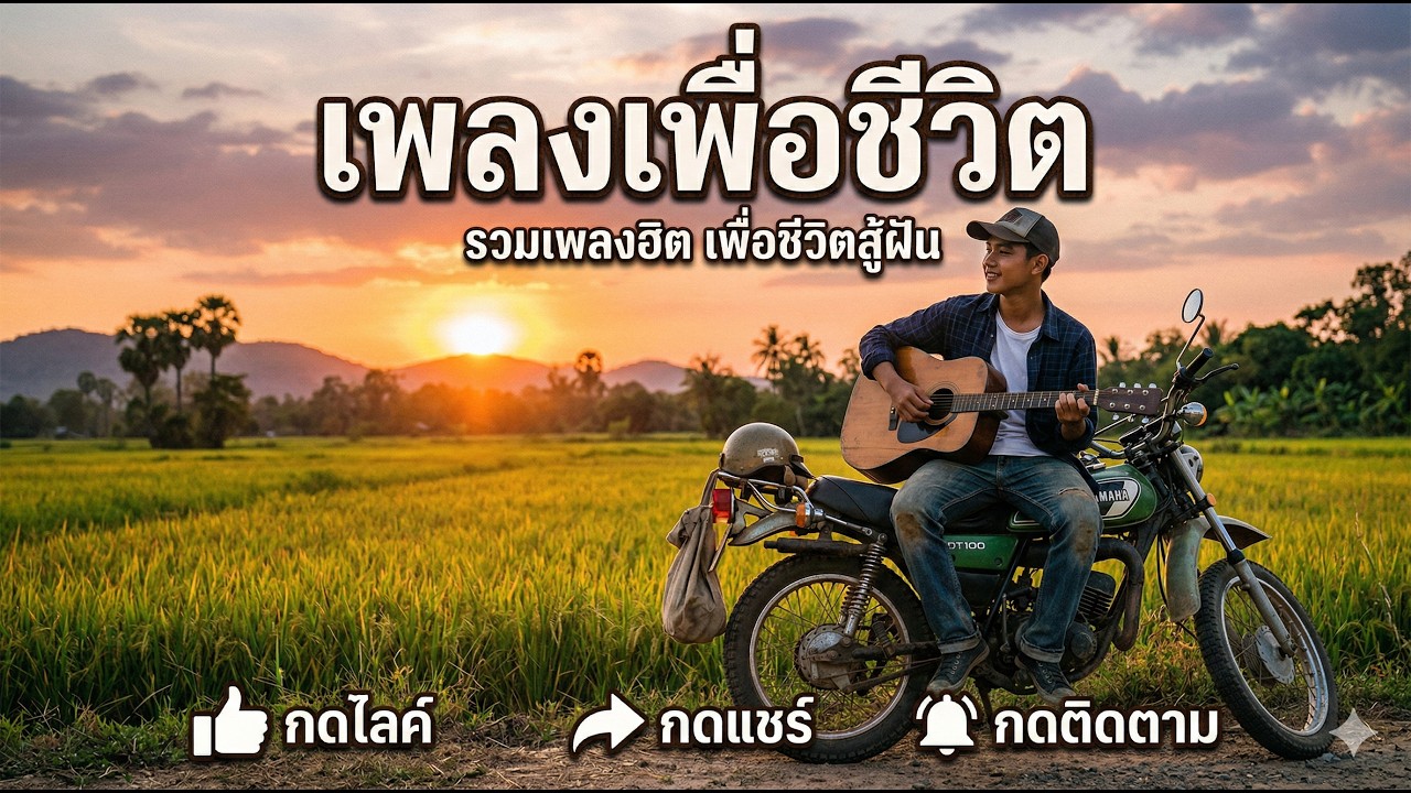เพลงเพื่อชีวิต ฮิตในตำนาน ฟังเพลินๆเวลาทำงาน เวลาขับรถ