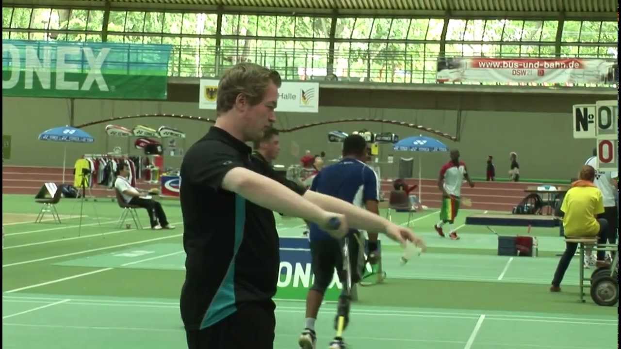 Jan-Niklas Pott   - German Para-Badminton Player