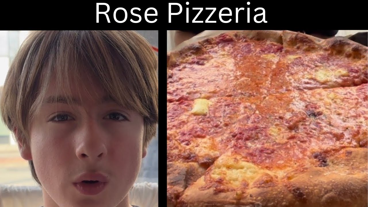 Rose Pizzeria Pizza Review by VettiusTV